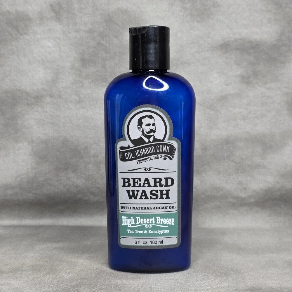 Col Conk Natural High Desert Breeze Beard Wash‎ w/Argan Oil, Tea Tree 6 fl oz